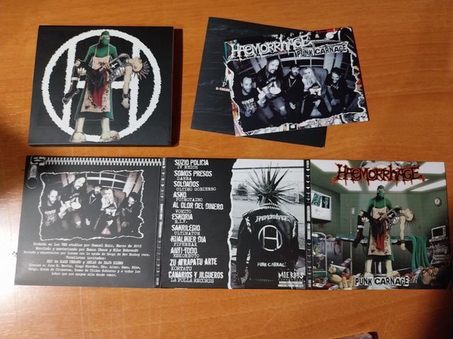 HAEMORRHAGE cd's