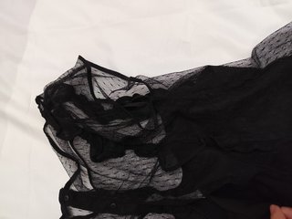 Camisa top zara transparencias