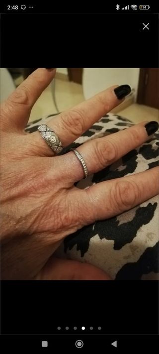 Anillo Tous oro y diamantes