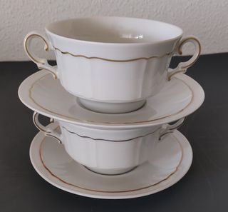 JUEGO DE CONSOMÉ PARA 2 ESCHENBACH BAVARIA