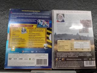 Películas variadas en DVD. 2, 3, 5 u 8 €.