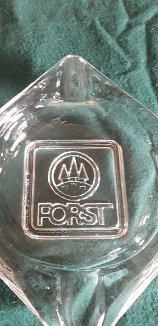 Posacenere birra Forst vintage