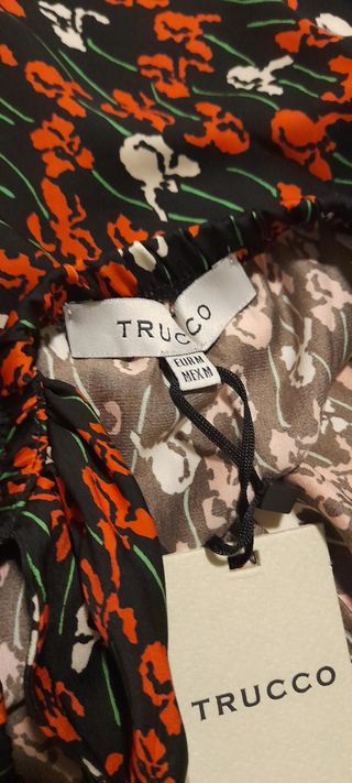 Blusa tipo halter TRUCCO