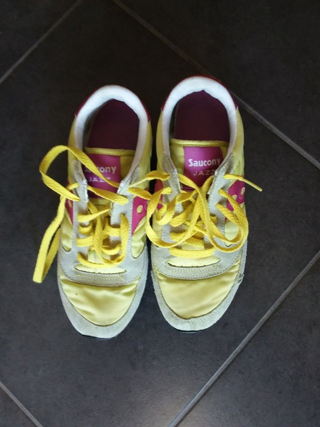 Sneakers Saucony jazz gialle 39
