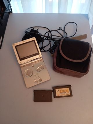 Game boy advance sp + 2 juegos