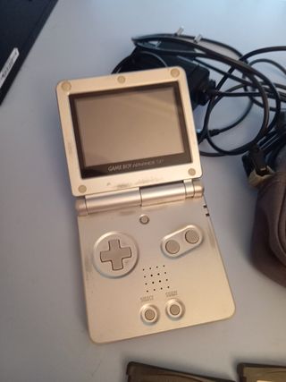 Game boy advance sp + 2 juegos