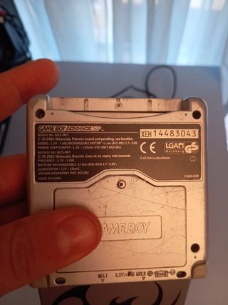 Game boy advance sp tribal más 3 juegos