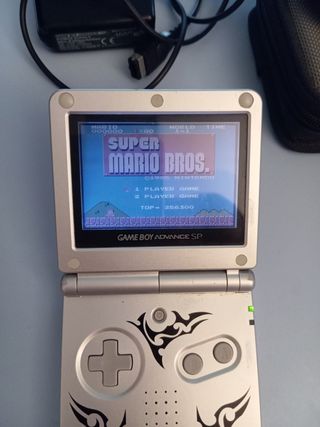 Game boy advance sp tribal más 3 juegos