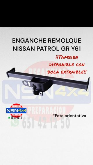 Enganche remolque NISSAN PATROL GR Y61