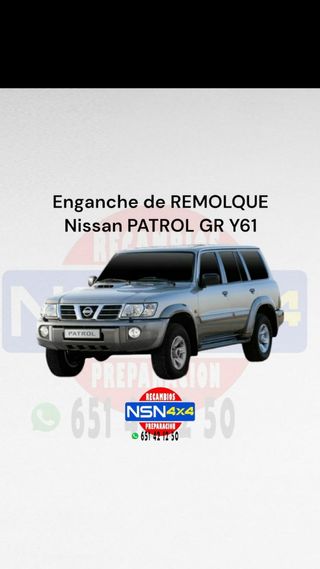 Enganche remolque NISSAN PATROL GR Y61