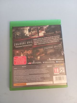 Resident evil origins collection xbox