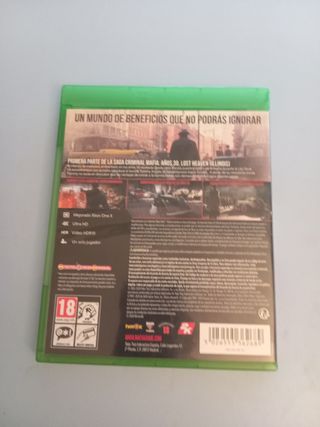 Mafia edición definitiva xbox