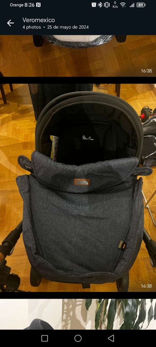 Carrito de bebé silver cross 3 etapas