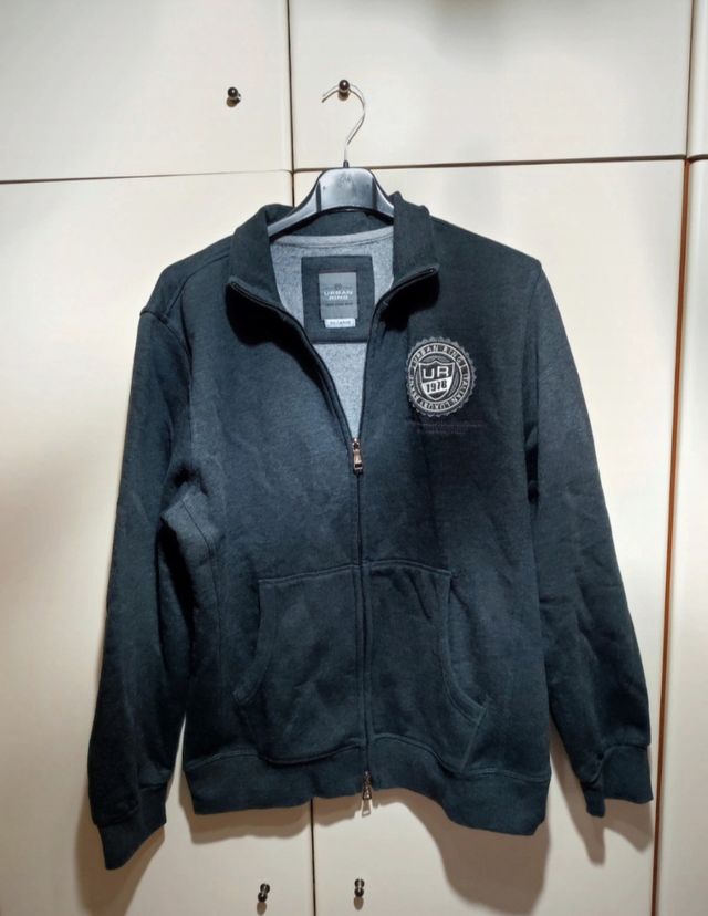 Felpa grigia Urban Ring XXL