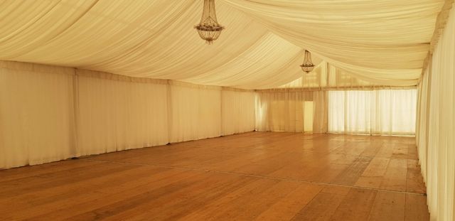 FALSO TECHO Y CORTINAS DECORATIVAS