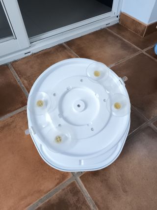 Asiento de baño con giro 360