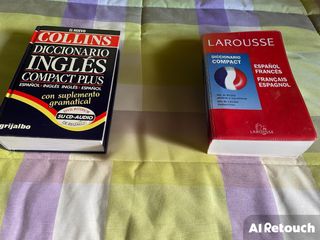 Diccionarios ingles y francés