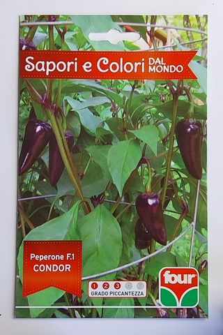 5 Semillas Guindilla F1 Condor Picante 3/5