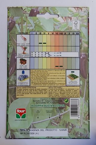 5 Semillas Guindilla F1 Condor Picante 3/5