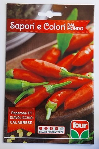 25 Semillas Guindilla Diablito Calabria Picante4/5