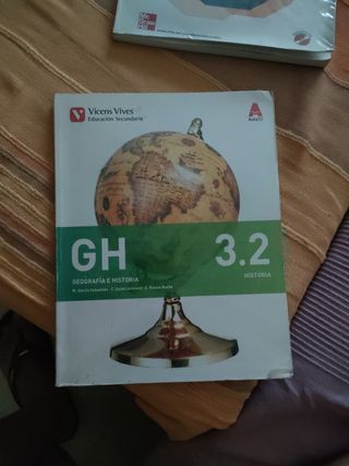 Libros de 3º de ESO de Geografía e Historia