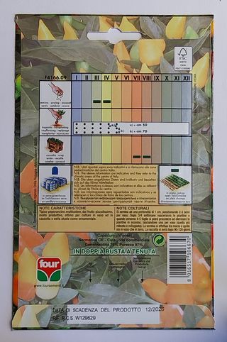 25 Semillas Guindilla Fuego de la Pradera 1/5