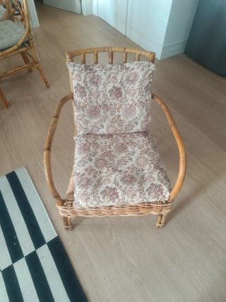 Sillón mimbre