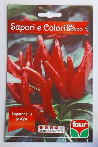 25 Semillas Guindilla F1 Maya Picante 4/5