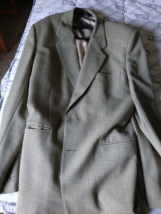 Traje chaqueta hombre verde oliva