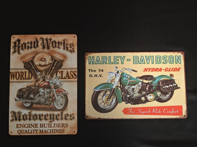 Chapas decorativas Harley
