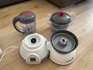 Calienta, esteriliza, vapor, descongela y tritura