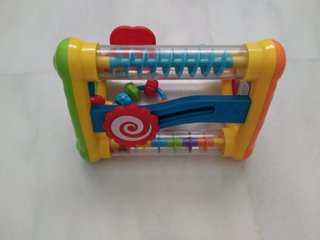 Juego de estimulación bebé. Palo lluvia