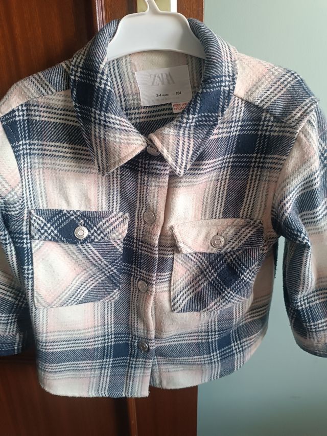 Chaqueta camisa niña