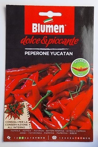 5 Semillas guindilla Yucatán