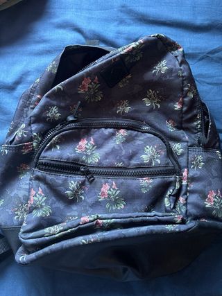 Mochila de flores
