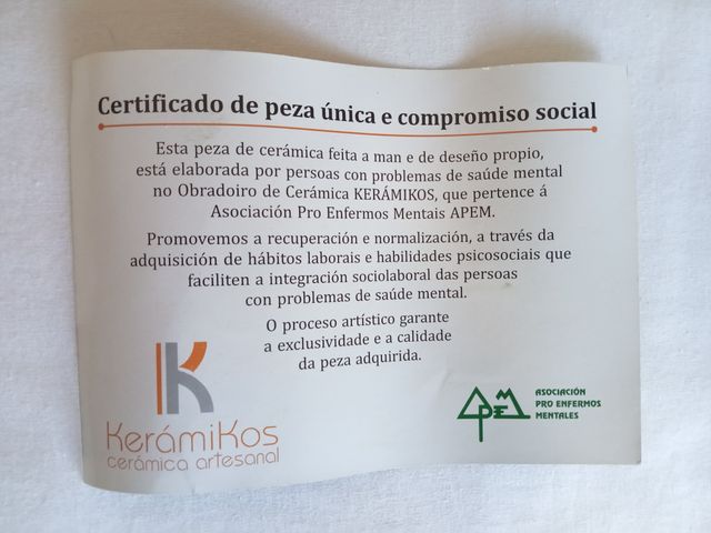 Cerâmica Tres en Raya Galicia Obradoiro Kerámikos