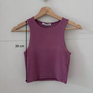 Crop top camiseta Pull & Bear