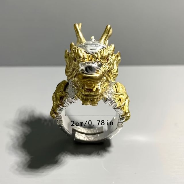 Anillo del Dragón de la Suerte. Ajustable