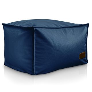 Poggiapiedi Design Puff in velluto 50x40x30