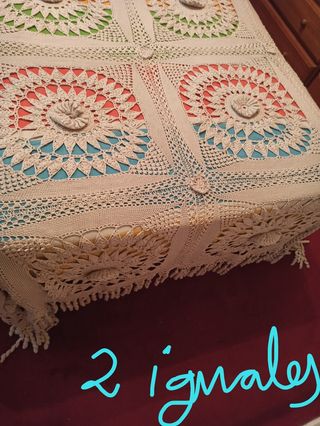 Colchas de ganchillo