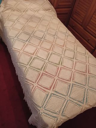 Colchas de ganchillo