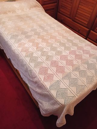 Colchas de ganchillo