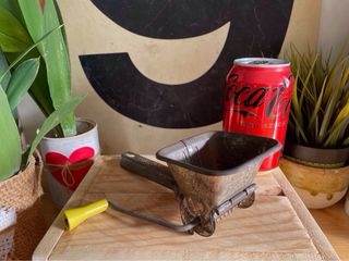 Antigua máquina legumbres