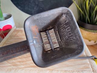 Antigua máquina legumbres