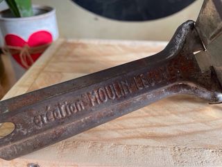 Antigua máquina legumbres