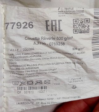 Piumone invernale extra morbido 200x200