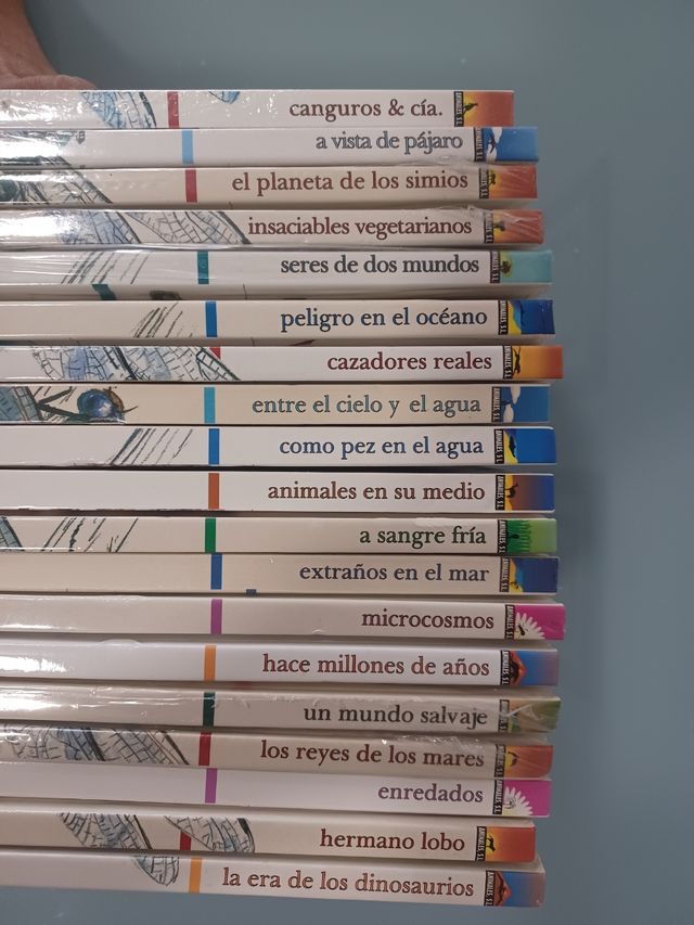 Colección libro más DVD animales