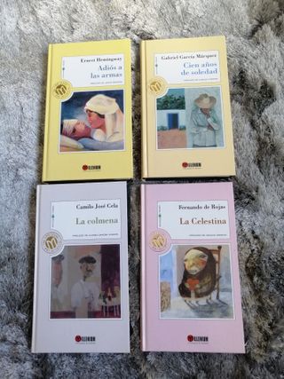 4 libros clásicos, por 10€ los 4