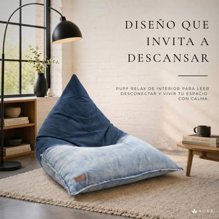 Puff de diseño exclusivo - Puf salon moderno XXL