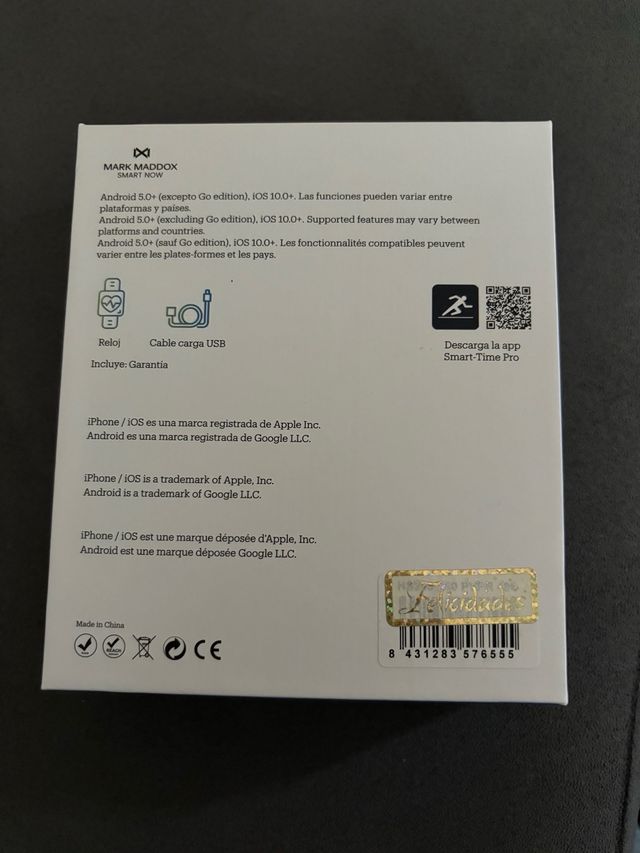 Reloj Smartwatch MARK MADDOX Smart Now